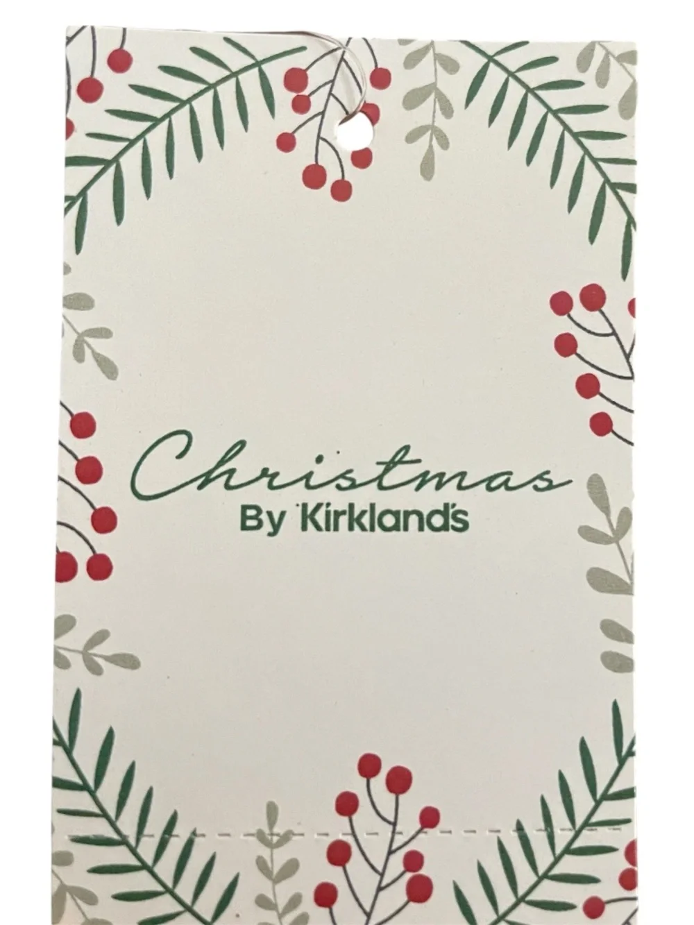 KIRKLAND'S BERRY MISTLETOE CHRISTMAS GARLAND 6'
